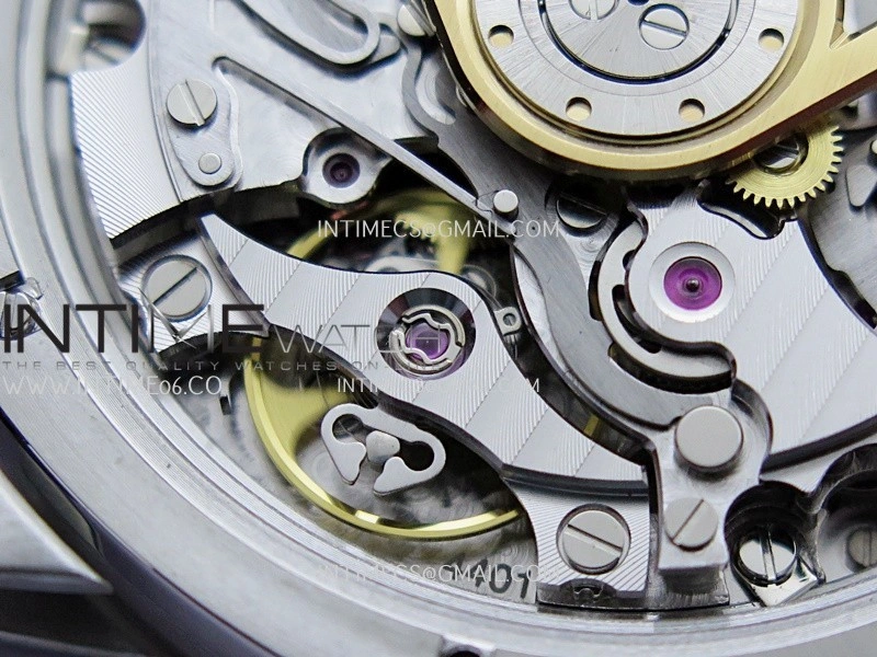 Code 11.59 Chrono 26393 SS APSF 1:1 Best Edition Red Dial On Red Leather Strap Super Clone SA4401